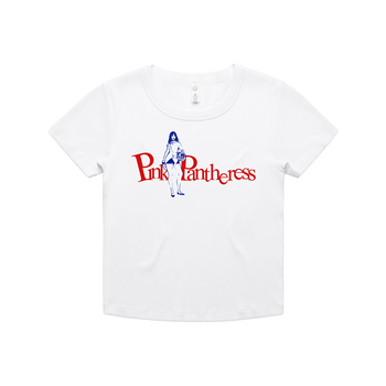 'Fancy That' Baby Tee White