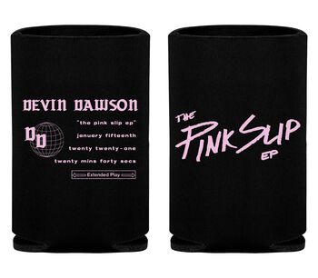 The Pink Slip Can Insulator 