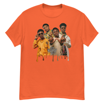 Drip Photo Orange T-shirt