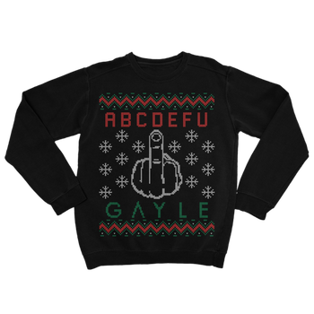 ABCDEFU Holiday Crewneck