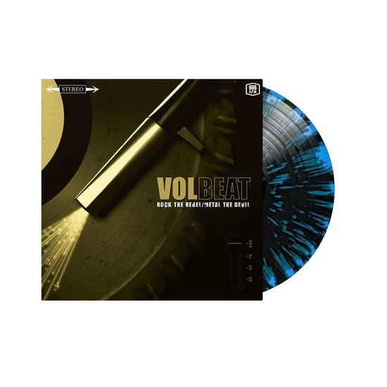 15th Anniversary Limited Vinyl Re-Issue Rock The Rebel/Metal The Devil - Blue Black Splatter Vinyl 15th Anniversary Limited Vinyl Re-Issue Rock The Rebel/Metal The Devil - Blue Black Splatter Vinyl