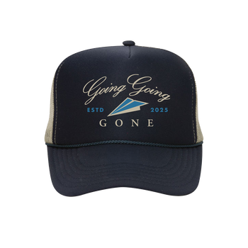 Going Going Gone Trucker Hat