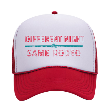 Different Night Same Rodeo Hat